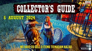 RDR2 Online Collector's Guide today - Madam Nazar \u0026 Collectibles locations