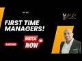 New Manager Tips For First Day | RK LEADERSHIP