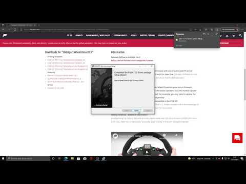 How do I install fanatec on my computer?