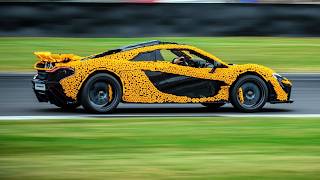 Lando Norris Drives a Life Size, Drivable Lego McLaren P1– The Most Epic Toy Ever?