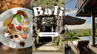 BALI VLOG Part 1 (pison ubud, goa gajah, grun canggu, pho tin) #vacationvlog