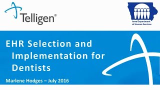 IME Dental Providers: EHR Selection and Implementation