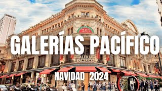 GALERIAS PACIFICO EL MEJOR SHOPPING DE BUENOS AIRES ? NAVIDAD 2024 🎅🎄🎁