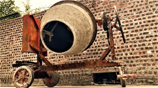 Fully Restoration Old Concrete Mixer // Restore And Reuse Old and Very Rusted Concrete Mixers