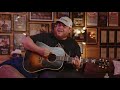 luke combs hurricane live acoustic