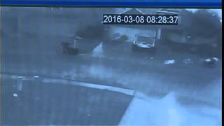 Home surveillance video shows Tuesday’s severe weather moving through northwest Tarrant County