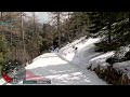 4k skiing champex lac empty slopes late season pays du st bernard switzerland gopro hero11