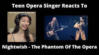 Teen Opera Singer Reacts To NIGHTWISH - The Phantom Of The Opera