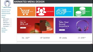 SLIDE DOWN MENU IN MS ACCESS WITH SOURCE CODE