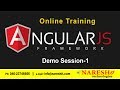 AngularJS  Online Training Demo Session 1 | AngularJS Online Training