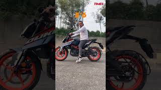 Is your height enough to ride the KTM Duke 390? #shorts #ktmduke390 #ktm #duke390