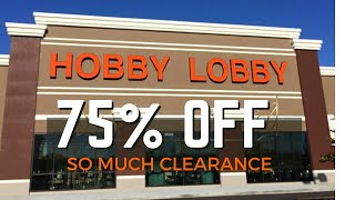 75% OFF CLEARANCE FINDS! Home Decor, MARVEL , DC COMICS, DISNEY \u0026 MORE! HOBBY LOBBY