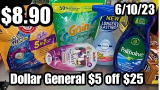 Dollar General $8.90 OOP 🔥 ALL DIGITAL COUPONS ~ June 10, 2023