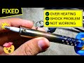 SOLVED! 220v 60 Watt Soldering Iron Overheating, Shock Problem, Not Working Solution, DIY Fix