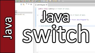 Java Switch - Java Programming Tutorial #10 (PC / Mac 2015)