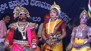 Late Gerugatte Gangayya Shetty As Hiranyakashipu Kuriya Bhagavata Padya Kateelu Mela