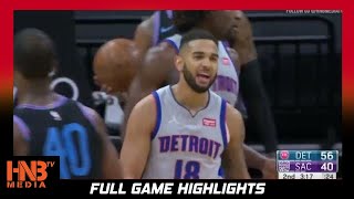 Detroit Pistons vs Sacramento Kings 4.8.21 | Full Highlights
