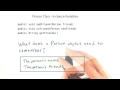Instance Variables - Intro to Java Programming