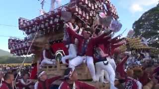 平成27年10月17日　建水分神社宮出　東板持