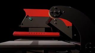 SECABO TPD7 PNEUMATIC DOUBLE PLATE HEAT PRESS - HEXIS UK LTD