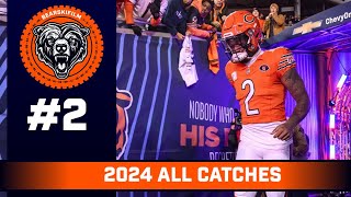 DJ Moore EVERY CATCH 2024 Season Highlights || Chicago Bears Caleb Williams