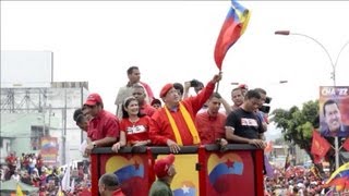 Chávez inicia campaña electoral