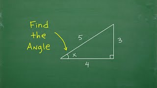 Trigonometry: Find the MEASURE of the ANGLE? Let’s solve step-by-step