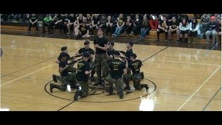 Armed X Team - AFJROTC (ND20061)- Half-Time show performance