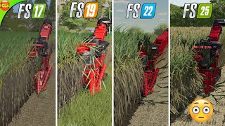 Fs17 vs Fs19 vs Fs22 vs Fs25 | Evolution of Sugarcane