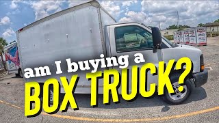 AM I BUYING A BOX TRUCK? -  test driving a retired U-Haul