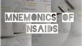 NSAIDs MNEMONICS -Autocoids and related drugs