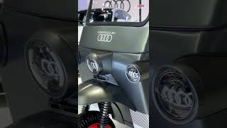 TukTuk ต้นแบบ“e-Rickshaw” เป็นการดัดแปลงแบตเตอรี่ของรถไฟฟ้าอย่าง audi-etron ที่ใช้แล้วนำกลับมาใช้