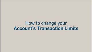 Capitec Business | Online Banking | How to change your Account's Transaction Limits