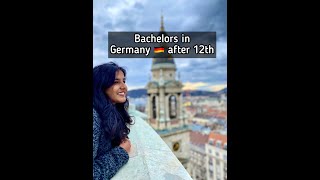 Bachelors In Germany After +2