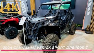 2024 Can Am Maverick Sport dps 100r t Walkaround  FIRST LOOK