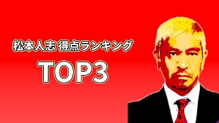 【キングオブコント】松本人志の全大会の点数ランキングTOP3【全得点の分析も有り】