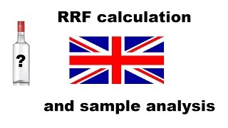 RRF calculation and sample analysis