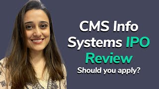 CMS Info Systems IPO Review - Should you Apply | Upcoming IPO 2021