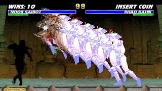 Ultimate Mortal Kombat 3 arcade Noob Saibot Gameplay Playthrough Longplay