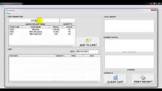 FLOTECH TUTORIAL: VB 6.0 Basic Cashiering & Inventory System