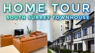 TOWN HOUSE TOUR | Real New Build Home Tour, South Surrey, BC 🇨🇦