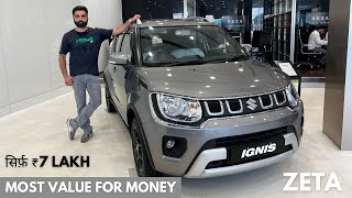 Ignis Zeta 2022 Best Value for Money SUV Stance 21kmpl Mileage - Feature Loaded - Better than Wagonr