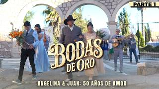 💕 50 AÑOS DE AMOR: sus 11 hijos organizaron las BODAS DE ORO de ANGELINA Y JUAN en ZACATECAS