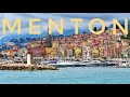 Menton 🇨🇵 | Capital of 🍋 | Côte d'Azur |France | Walking Tour | 4K | France Beach | Marina