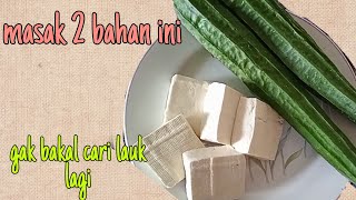 olahan tahu+oyong kesukaan kami |cara memasak tahu oyong