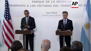 Obama Apologizes for Past Inaction in Argentina