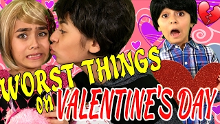 Valentines Day - 10 Worst Things : RELATABLE // GEM Sisters