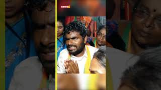 #watch | As K Annamalai holds a roadshow in Coimbatore, we get a chance to speak to him | NewsX