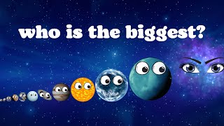 Universe Size Comparison | Planets in Solar System and Universe | Planets Toy Game