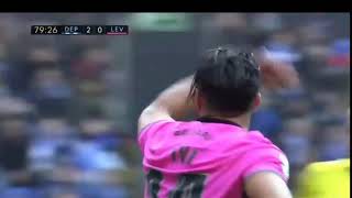 Ivan Ivi Lopez Goal Deportivo La Coruna vs Levante 2-2